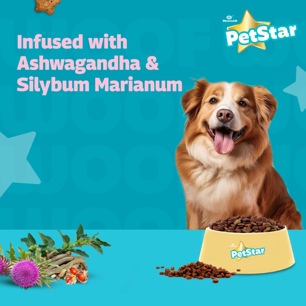 Mankind Petstar Meat and Wheat Adult Dog Dry Food
