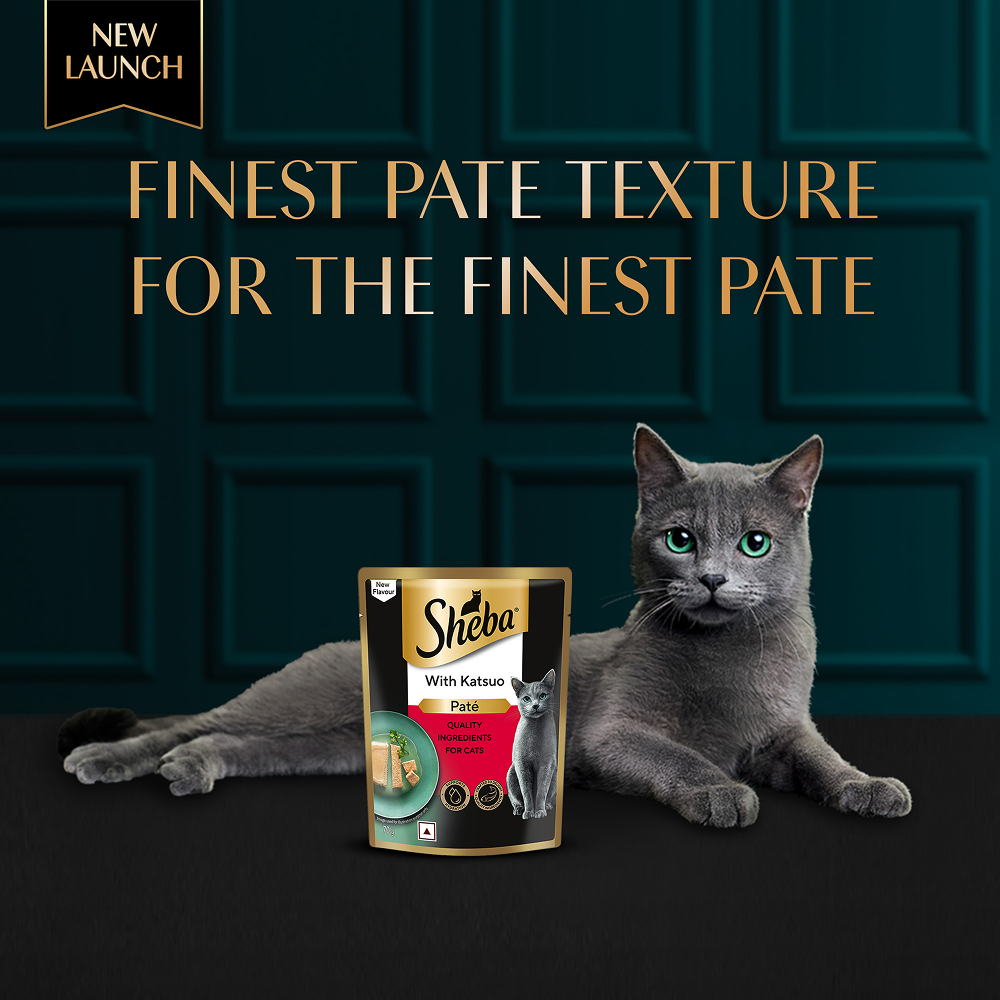 Sheba Katsuo Pate Rich Premium Adult Fine Cat Wet Food