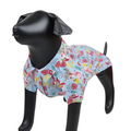 Petblush Blue Zoo Print Shirt