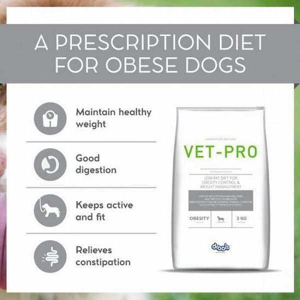 Drools Vet Pro Obesity Dry Dog Food Bulk Buy