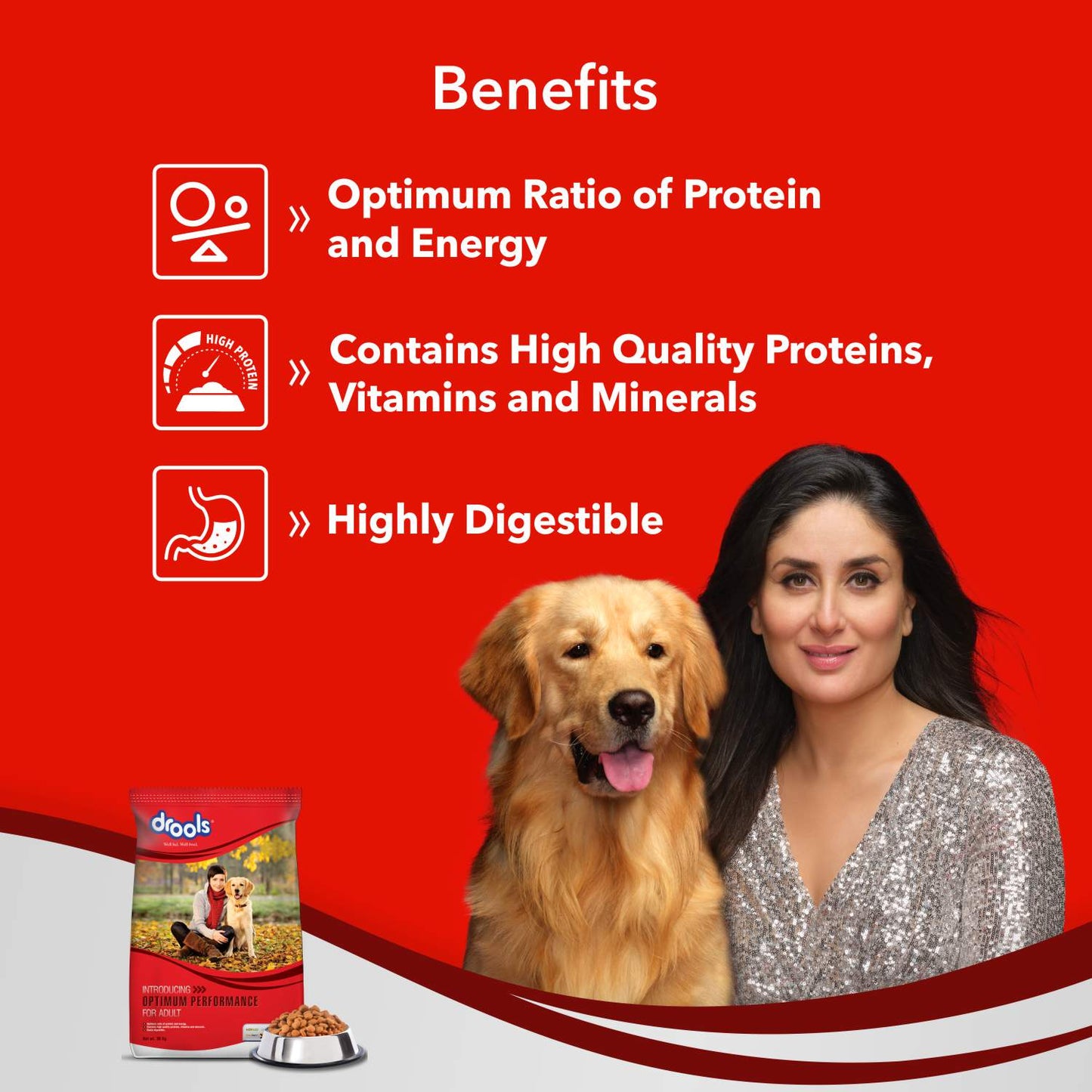 Drools Optimum Performance Adult Dog Dry Food