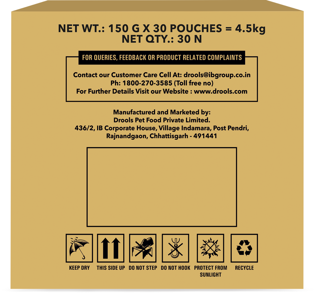 Drools Real Chicken & Chicken Liver Chunks in Gravy Puppy Dog Wet Food