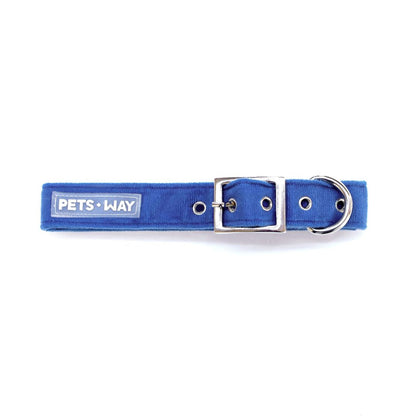 Royal Blue Luxury Velvet Collar