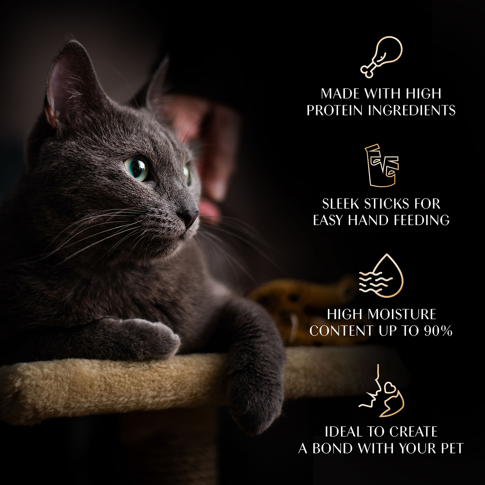 Sheba Chicken & Chicken Whitefish Sasami Selection Melty Premium Cat Treats