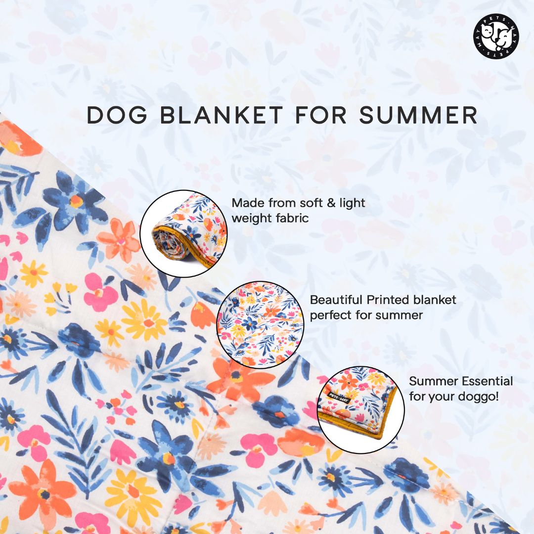 Night Bloom Blanket—Soft, Cozy & Stylish Pet Blanket