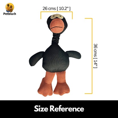 Petblush Doodle The Duck Plush Toy for Dogs & Cats