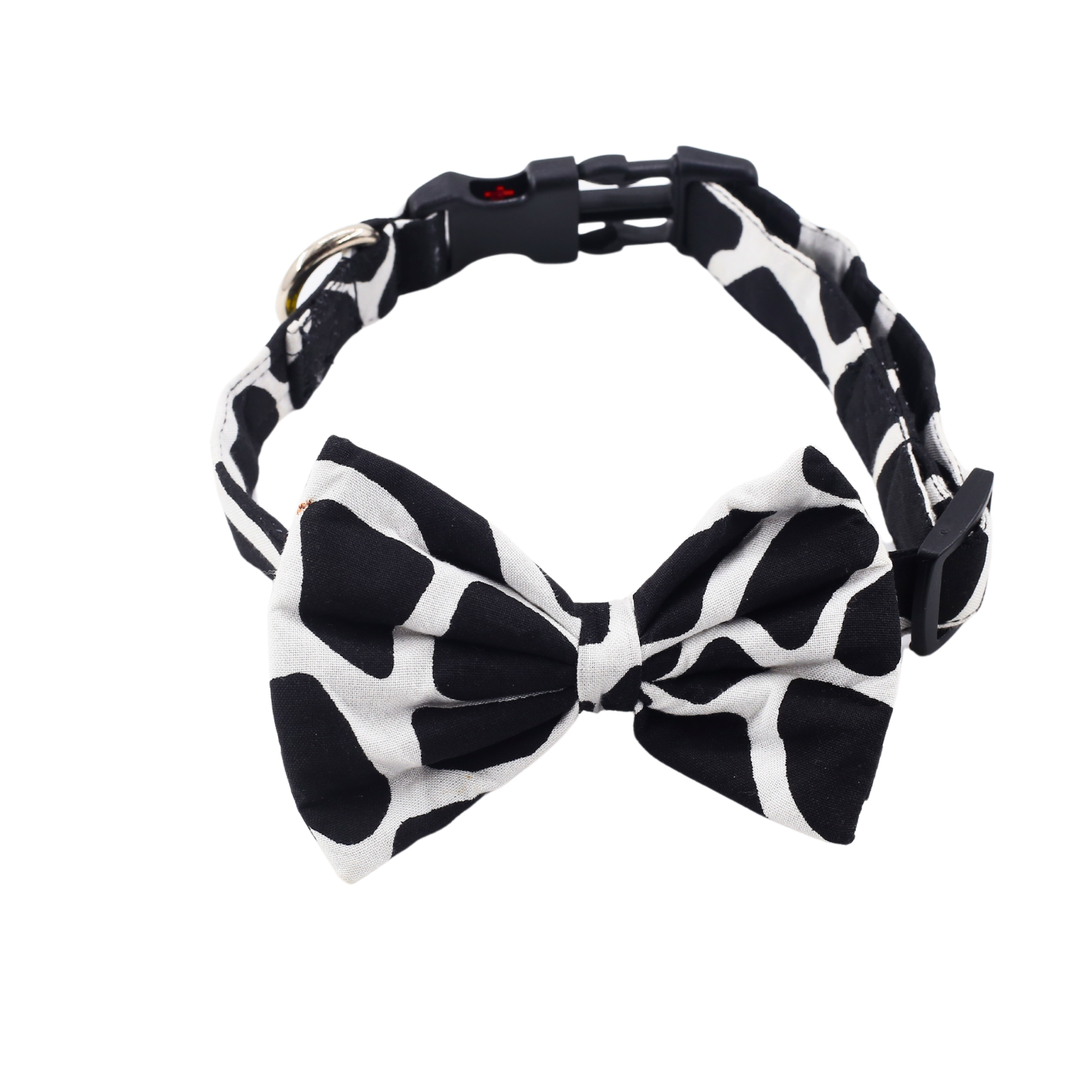 Petblush Cow Print Bow Collars For Dogs