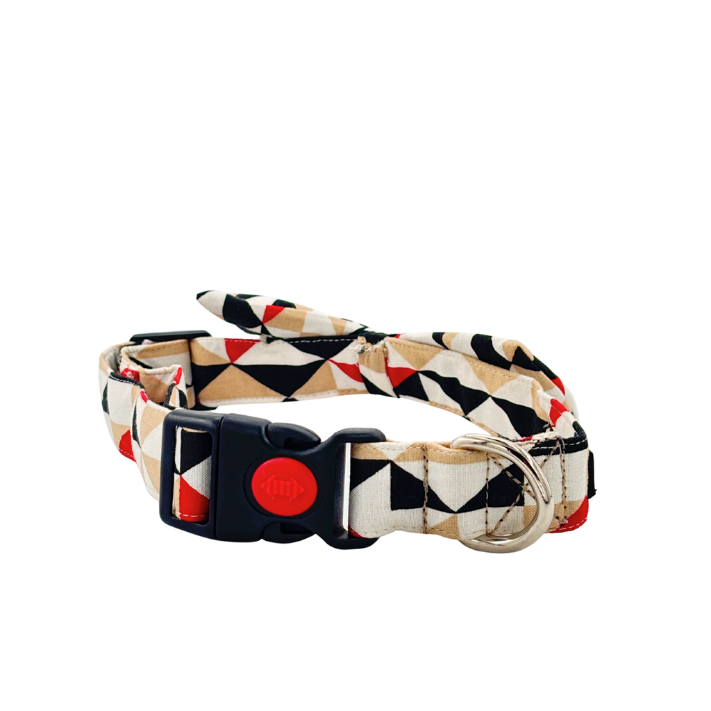 Petblush Geometrical Abstract Bow Collars For Dogs
