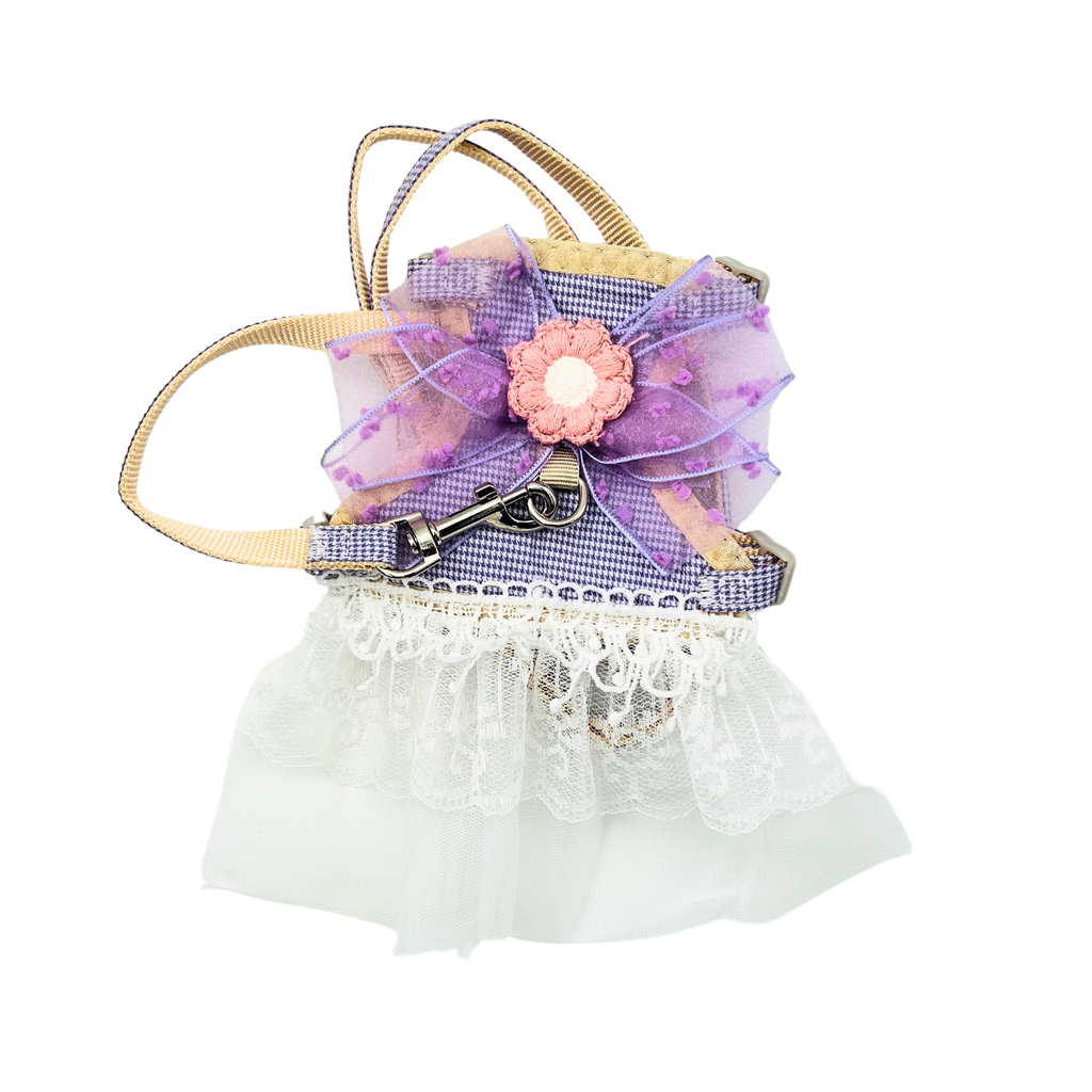 Petblush Frock Harness Set For Cats and Puppies