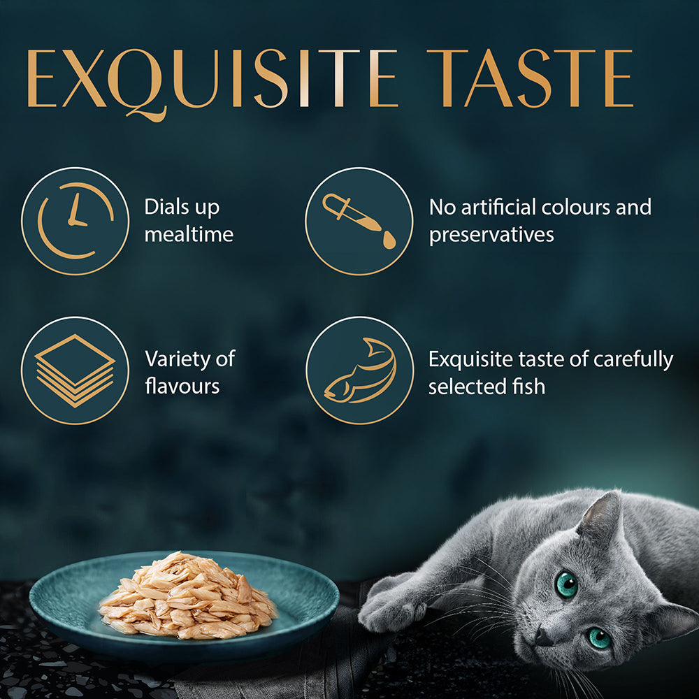 Sheba Maguro & Bream Fish Mix Premium Cat Wet Food