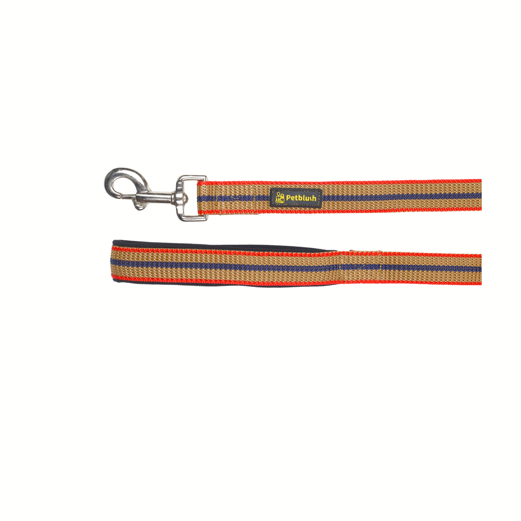 Petblush Tough Striped Leash For Dogs