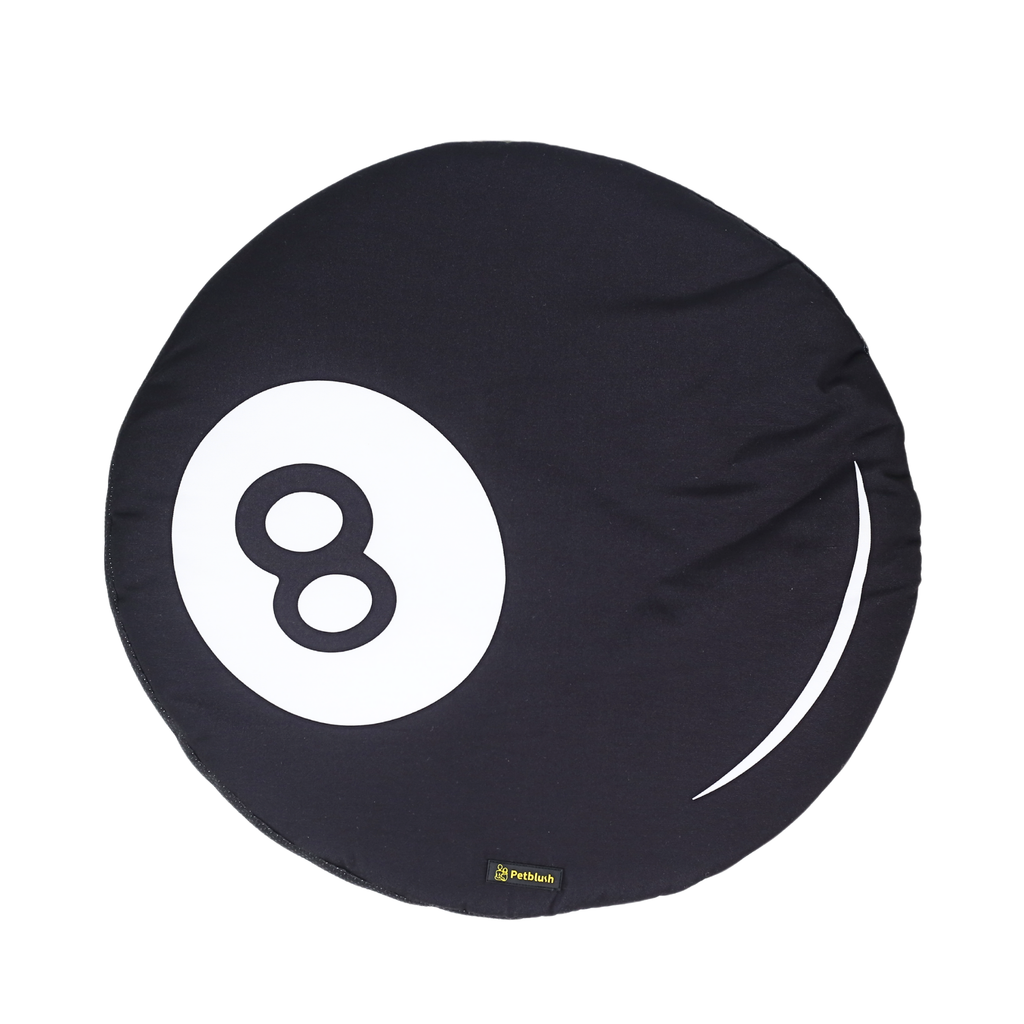 Petblush 8 Ball Pool Shaped Mat For Dogs