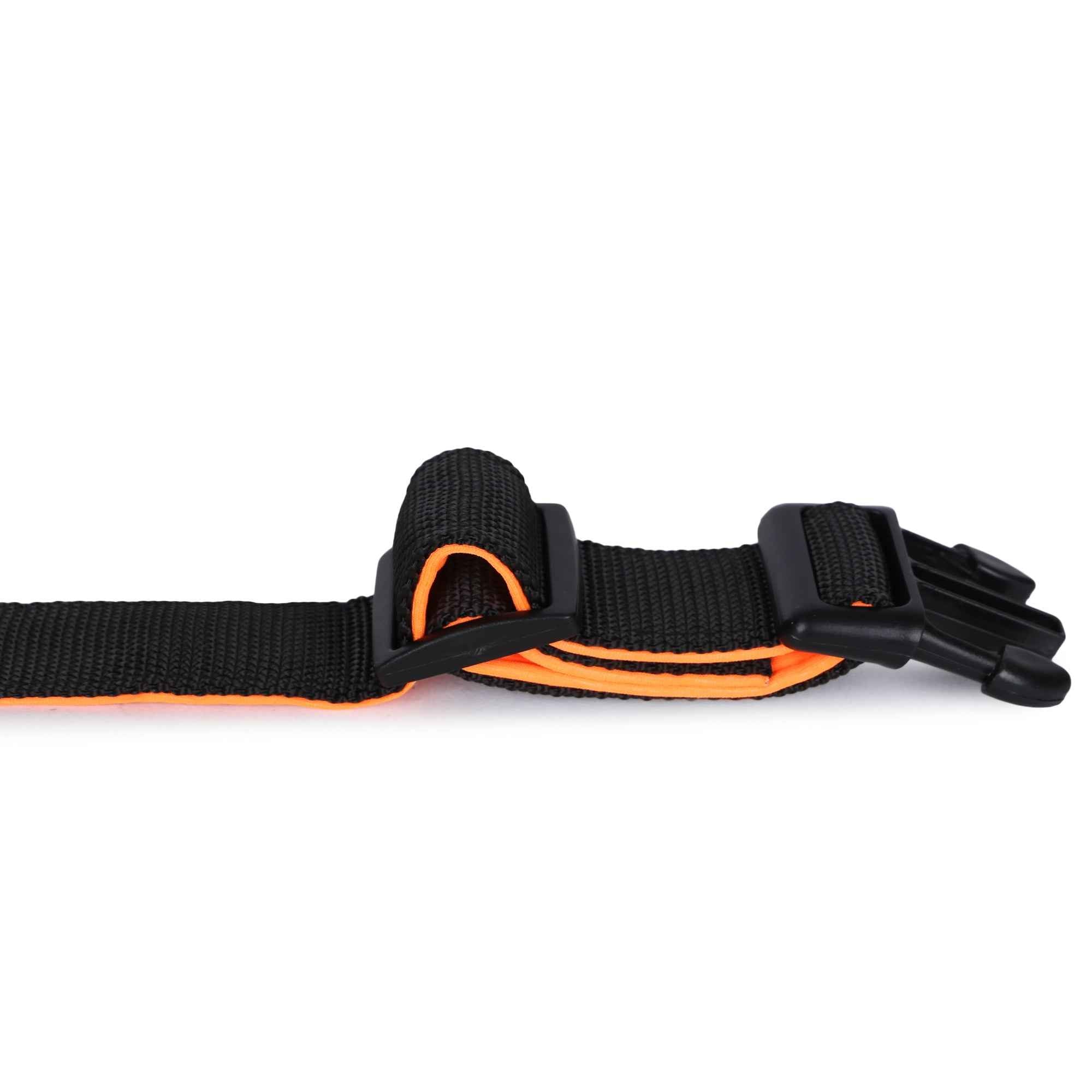 Padded Adjustable Collar for Dogs, Puppies & Cats (Black)