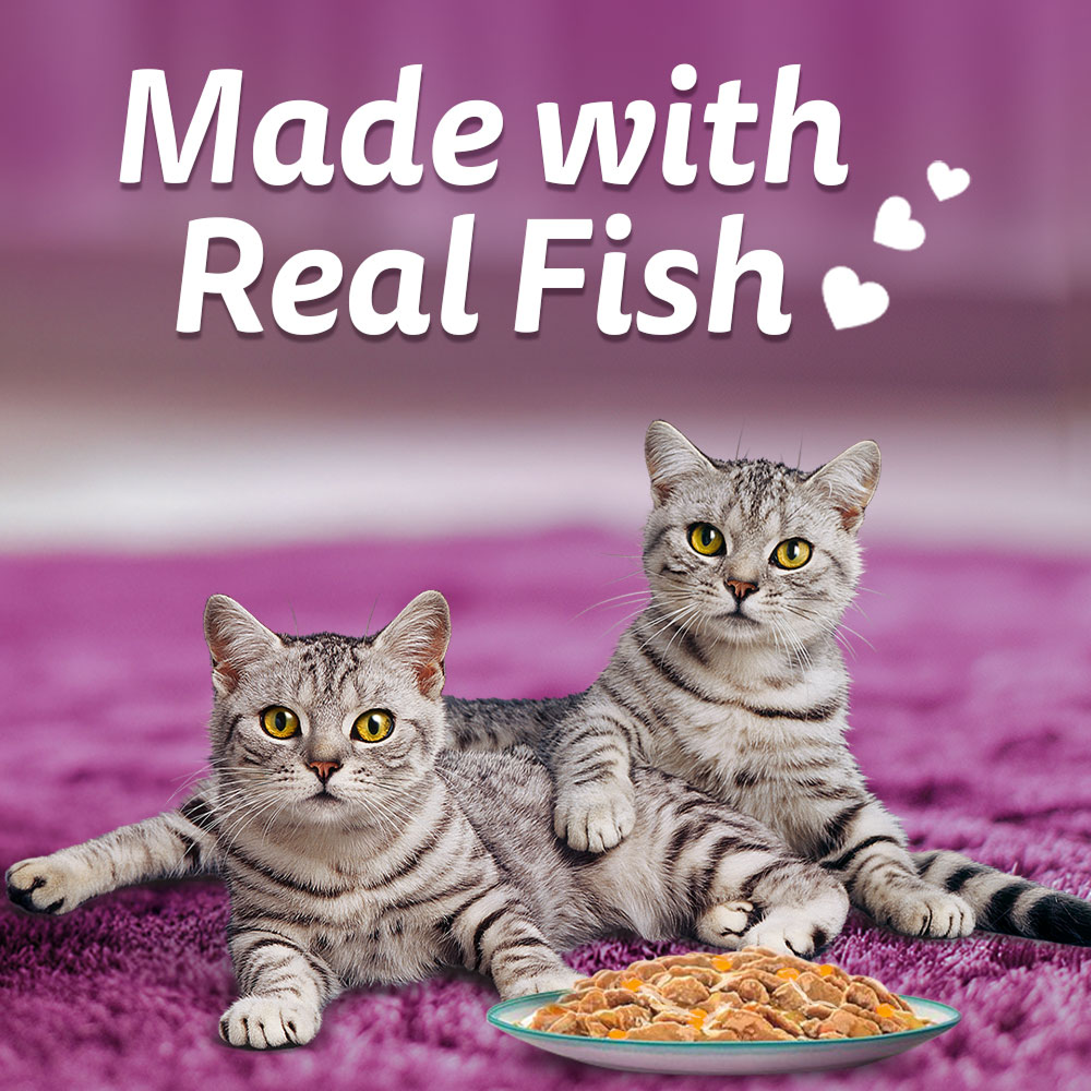 Whiskas Chicken With Tuna And Carrot in Gravy Tasty Mix Adult Cat Wet Food