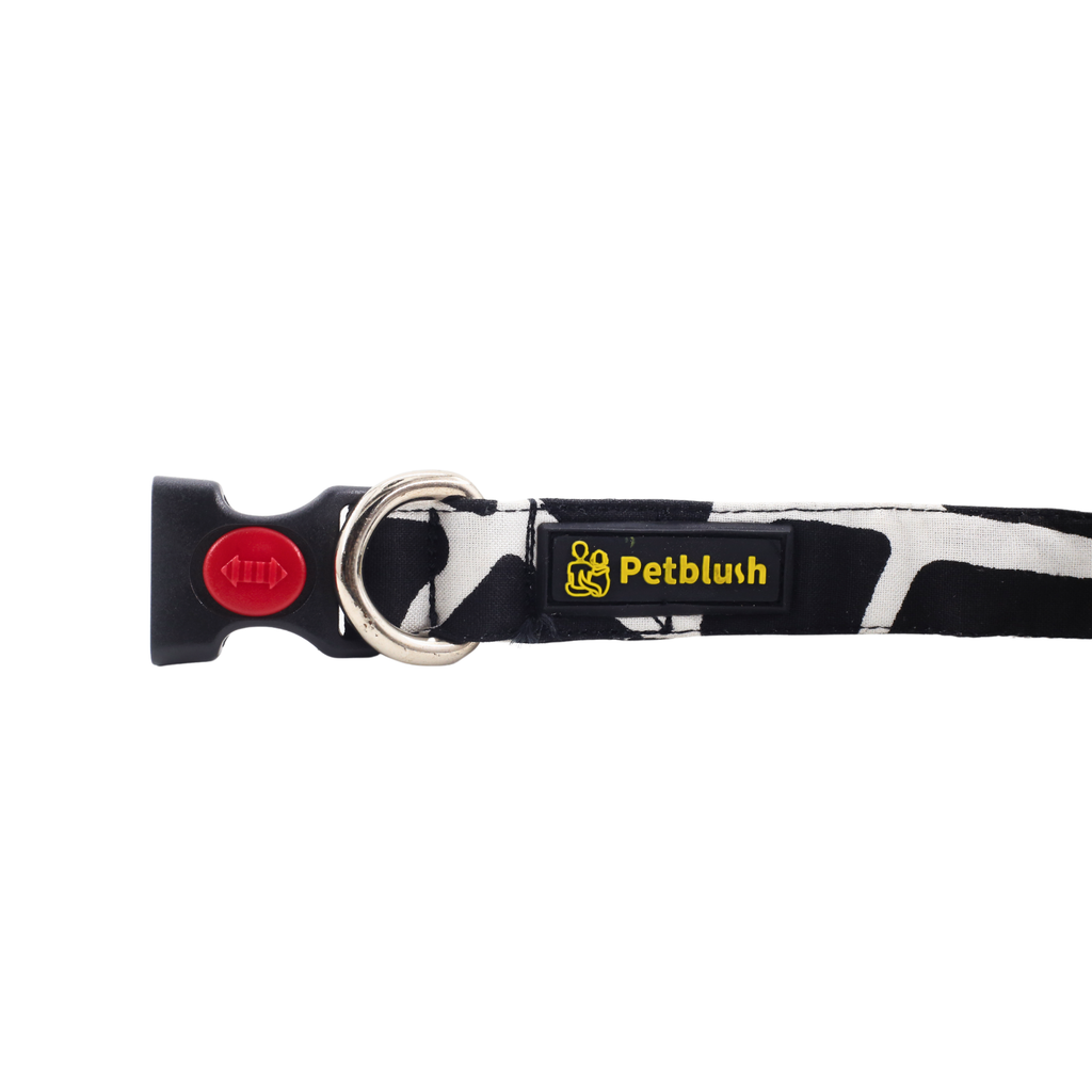 Petblush Cow Print Bow Collars For Dogs