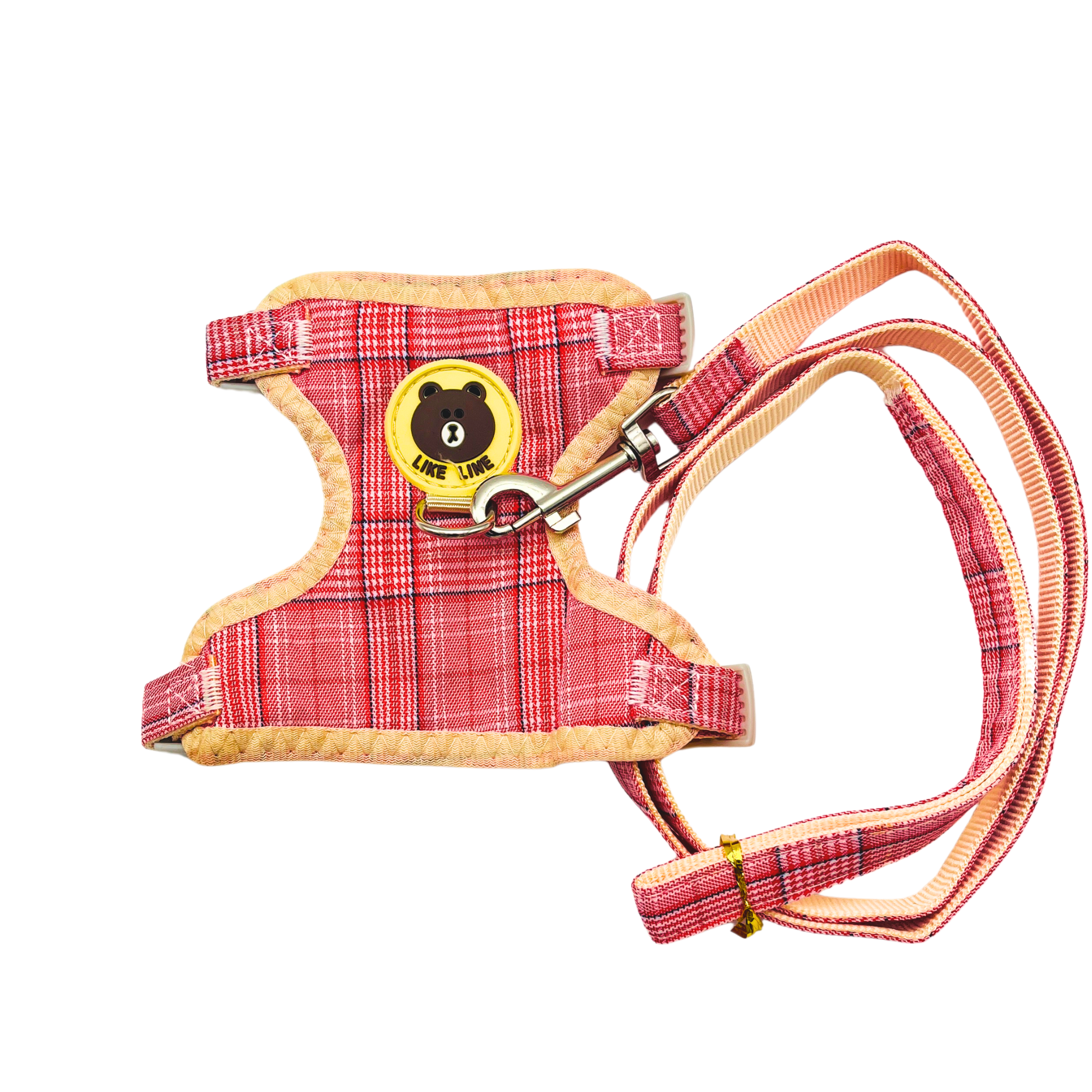 Petblush Classic Imported Chest Harness & Leash set for Cats and Puppies