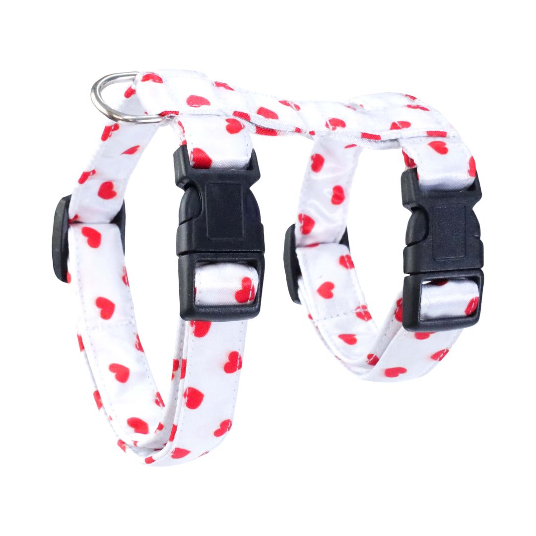 Love Puppy & Cat Collar Leash Harness Set