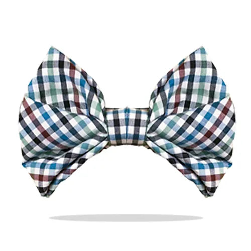 Forest Gingham - Bow Tie