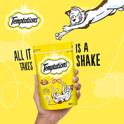 Temptations Cat Treat Savoury Salmon Flavour - 85g