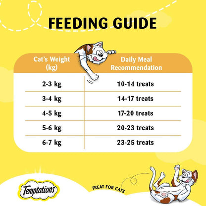 Temptations Cat Treat Savoury Salmon Flavour - 85g