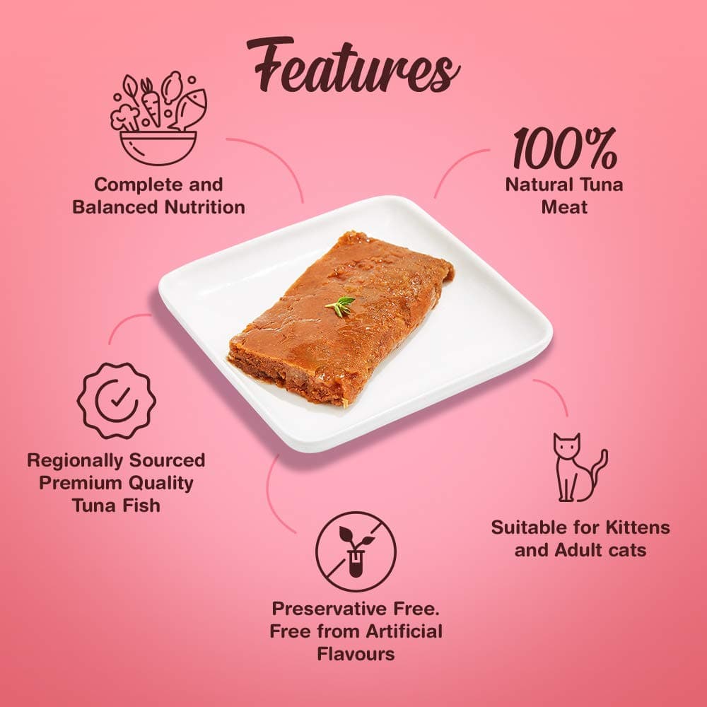 Kennel Kitchen Tuna in Jelly Kitten & Adult Cat Wet Food (All Life Stage)