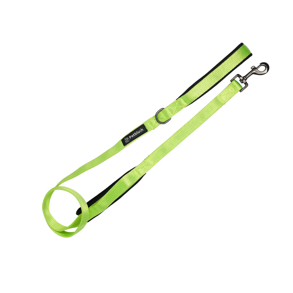 Petblush Classic Padded Double Handle Leash For Dogs