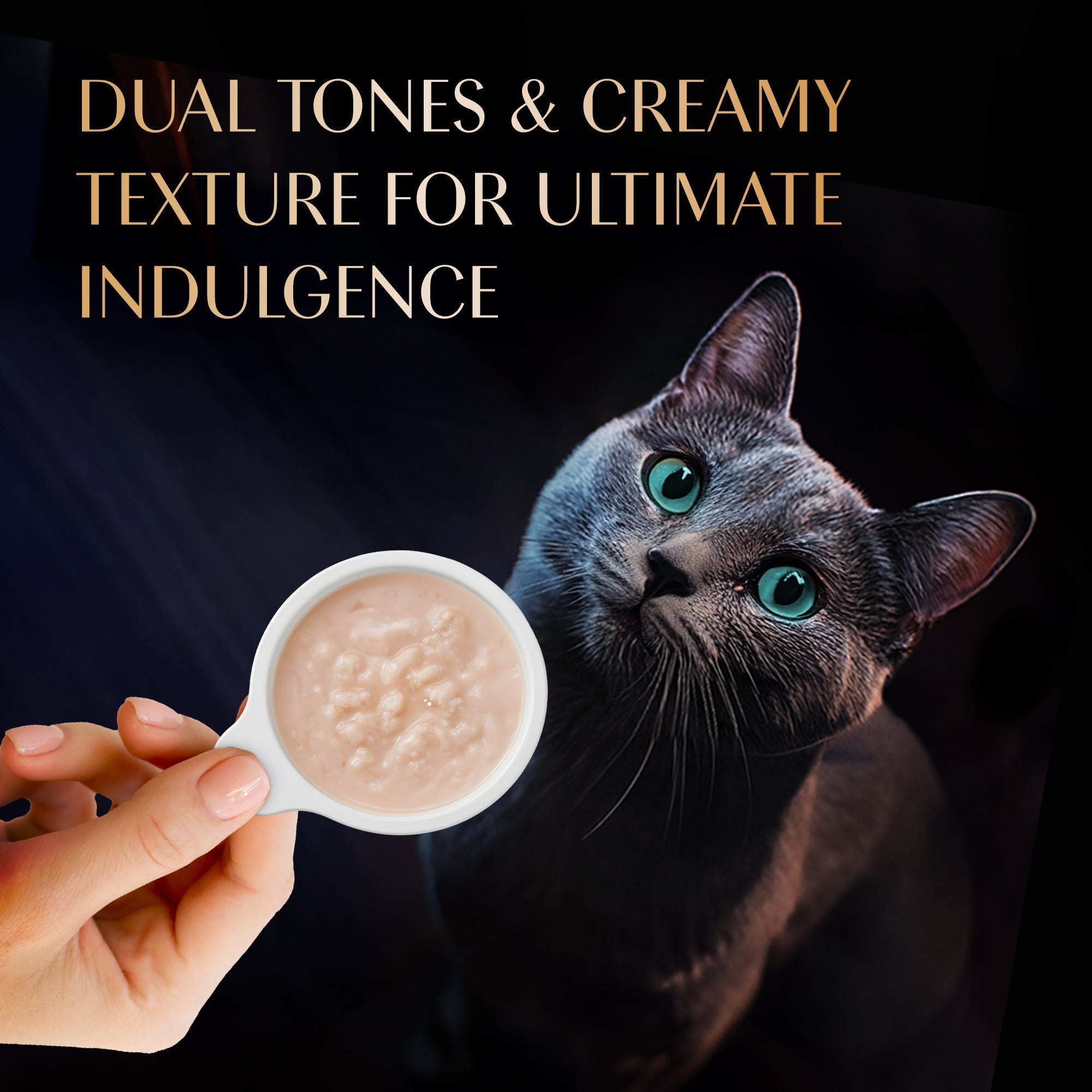 Sheba Melty Spoons Creamy Chicken & Chicken Shred Lickable Creamy Cat Treats