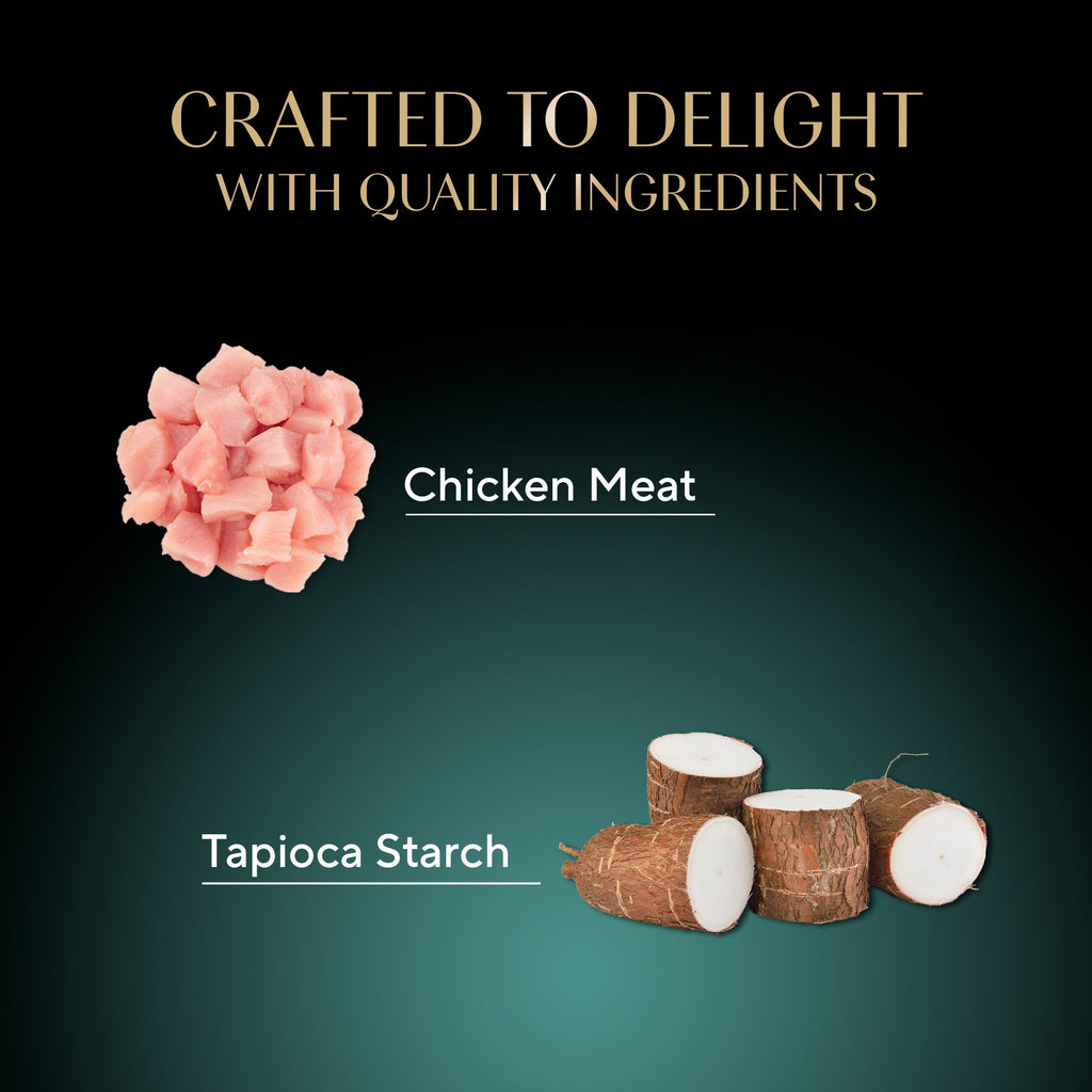 Sheba Melty Spoons Creamy Chicken & Chicken Shred Lickable Creamy Cat Treats