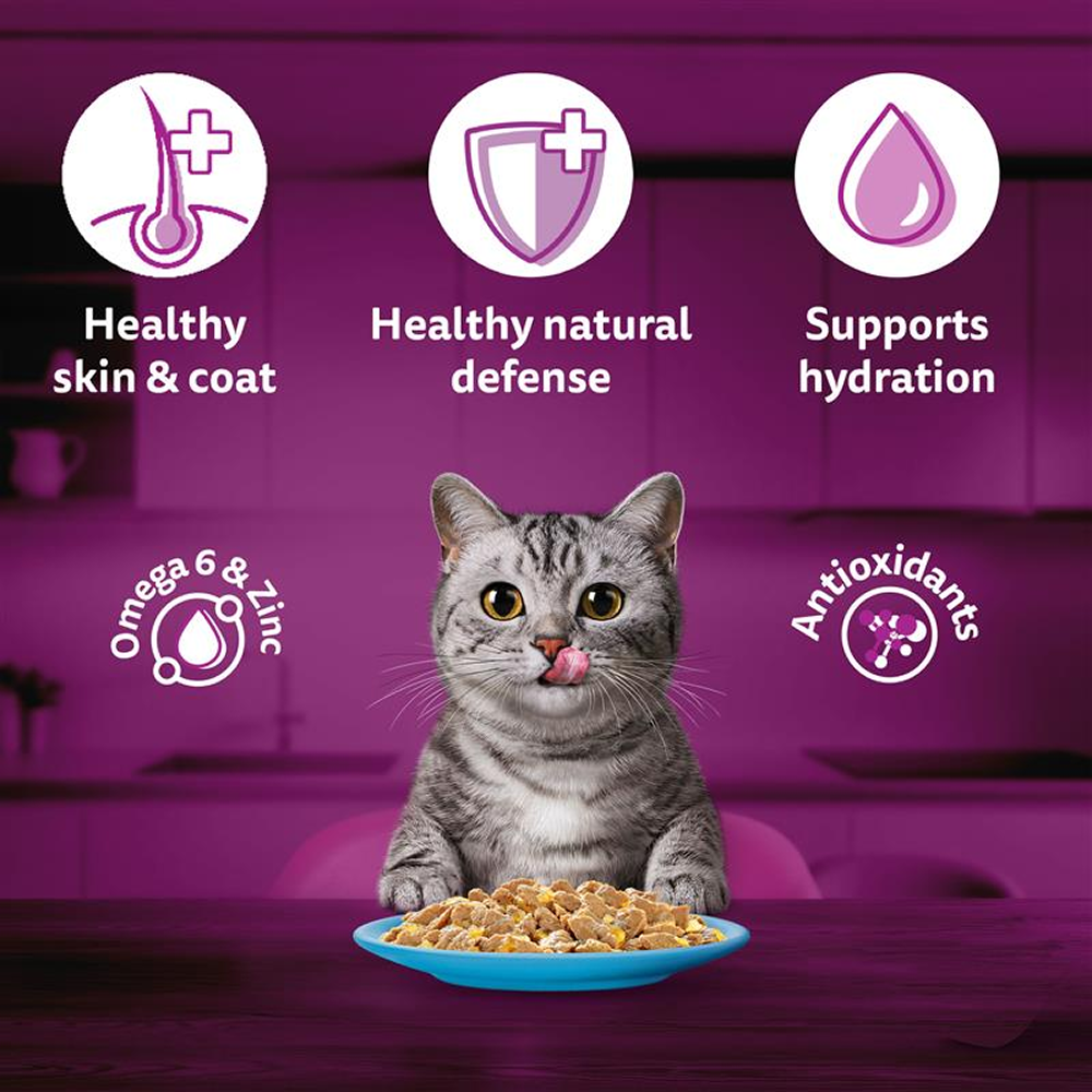 Whiskas Tuna in Jelly Meal Adult Cat Wet Food