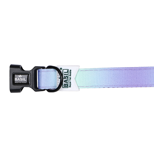 Basil Adjustable Padded Collar for Dogs (Purple/Blue)