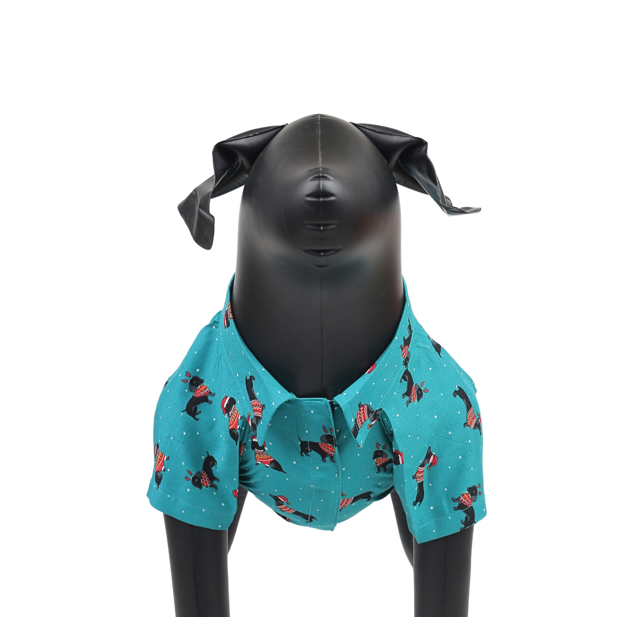 Petblush Christmas Dog Print Shirt