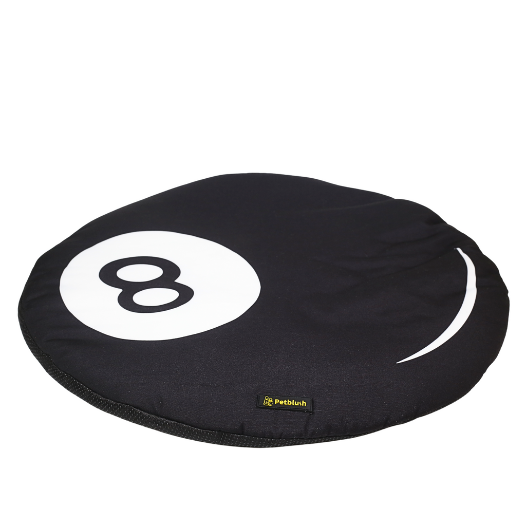 Petblush 8 Ball Pool Shaped Mat For Dogs
