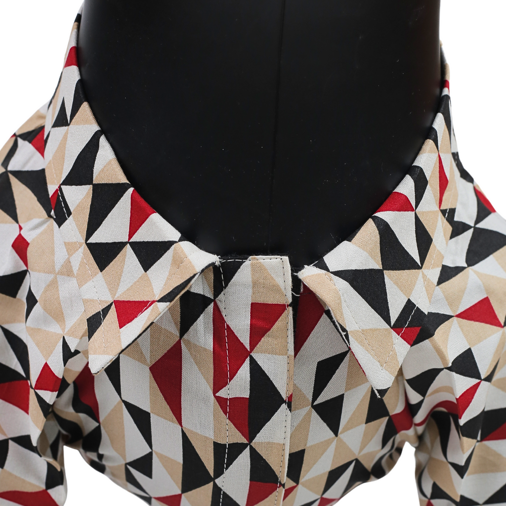 Petblush Geometrical Print Shirt