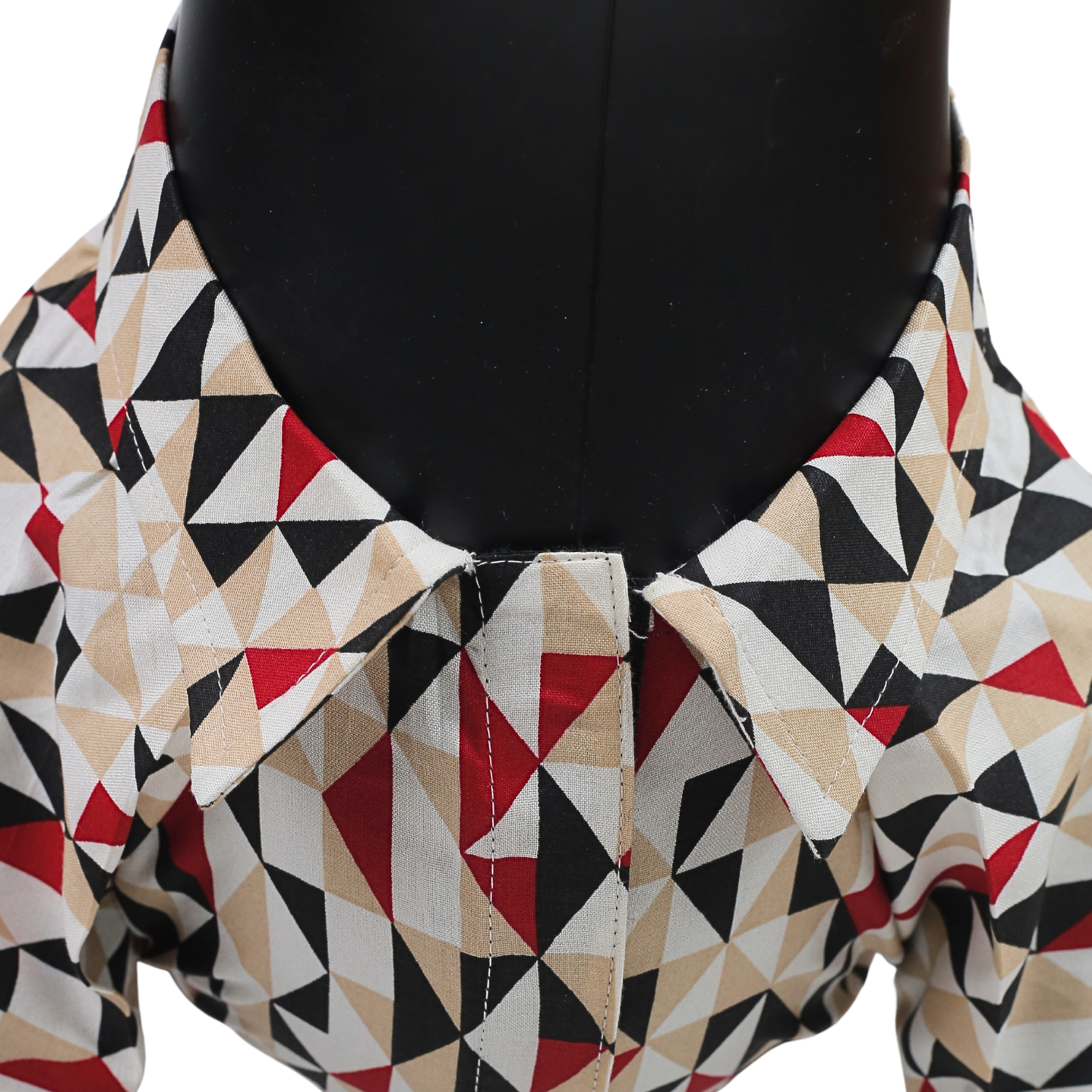 Petblush Geometrical Print Shirt