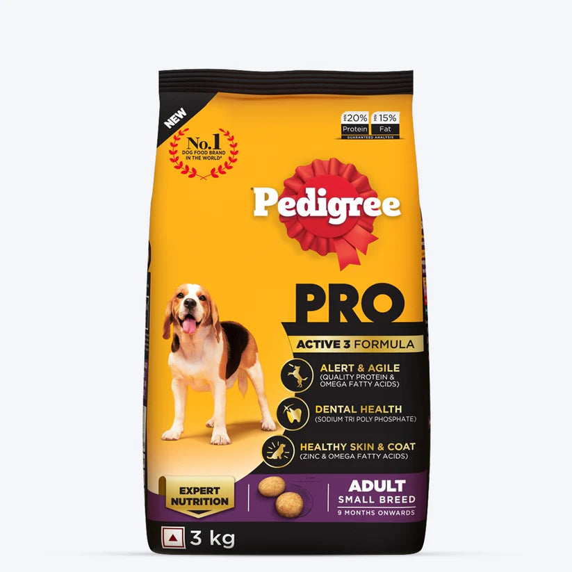 Pedigree PRO Expert Nutrition Adult Small Breed Dogs (9 Months Onwards) Dry Dog Food