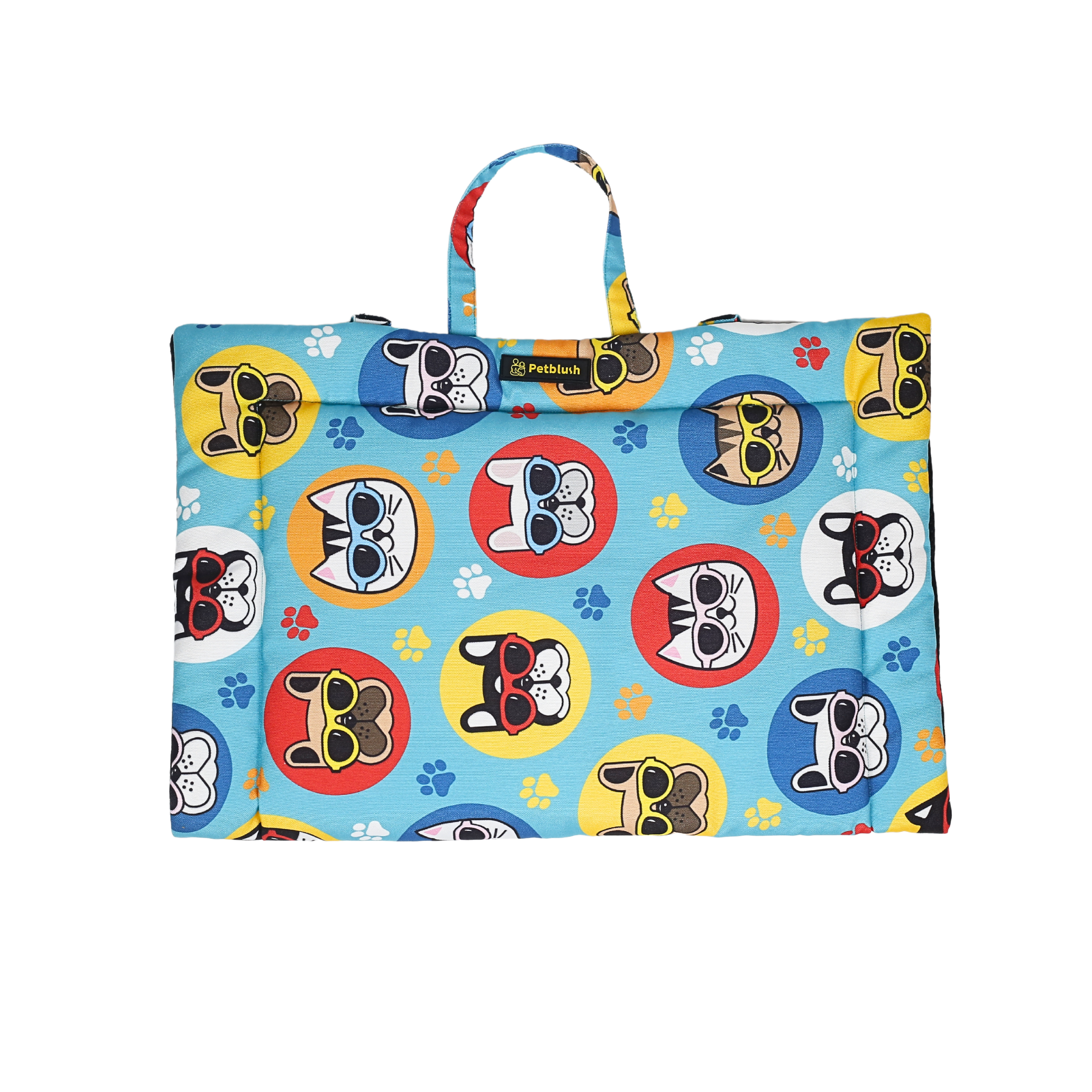 Petblush Cool Dog & Cat Foldable Travel Mat For Dogs & Cats