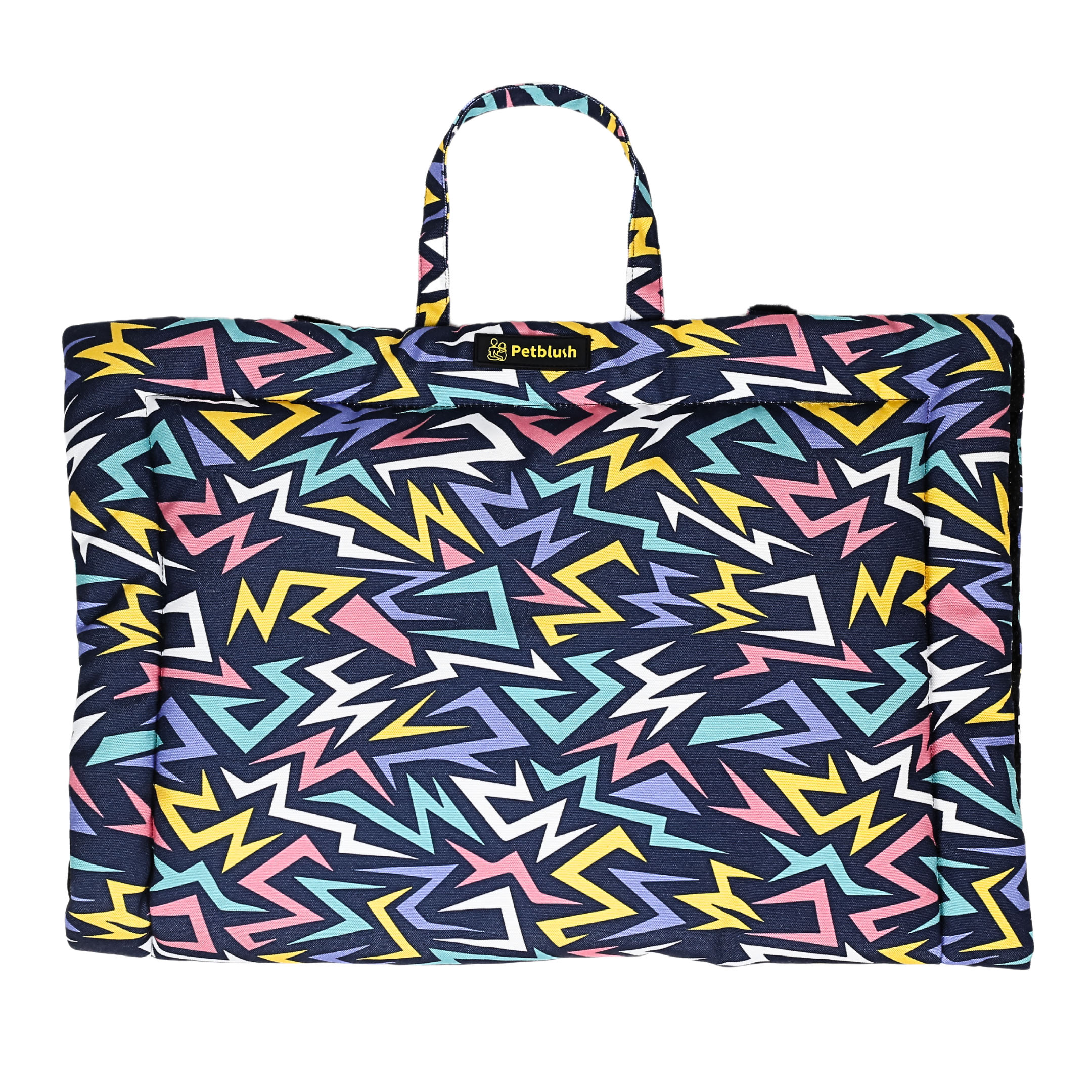 Petblush Abstract Foldable Travel Mat For Dogs and Cats