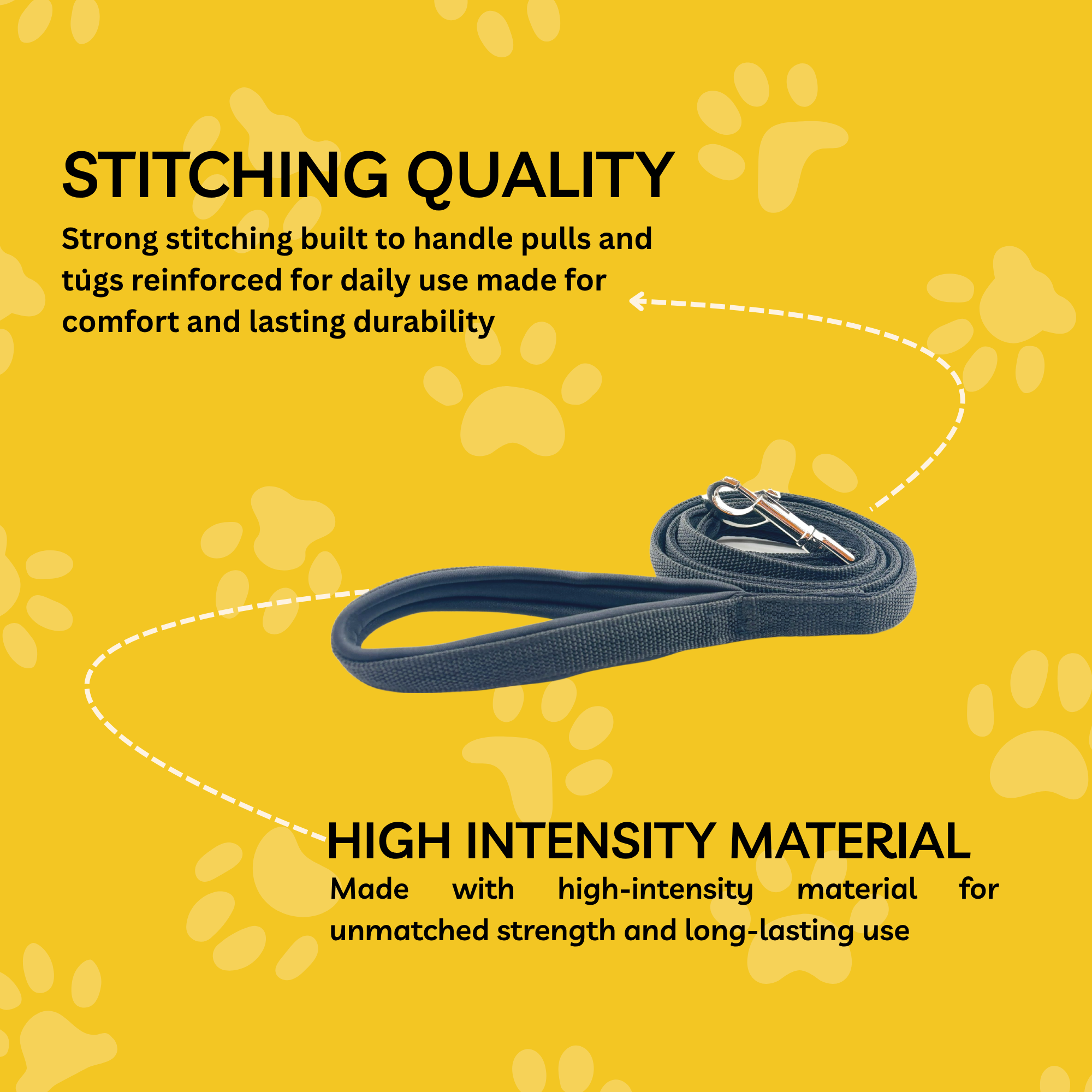 Petblush Everyday Full Padded Leash For Dogs