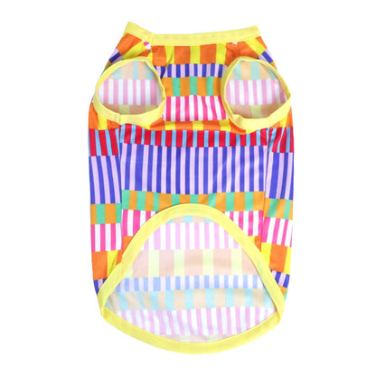 Retro Printed Dog Vest