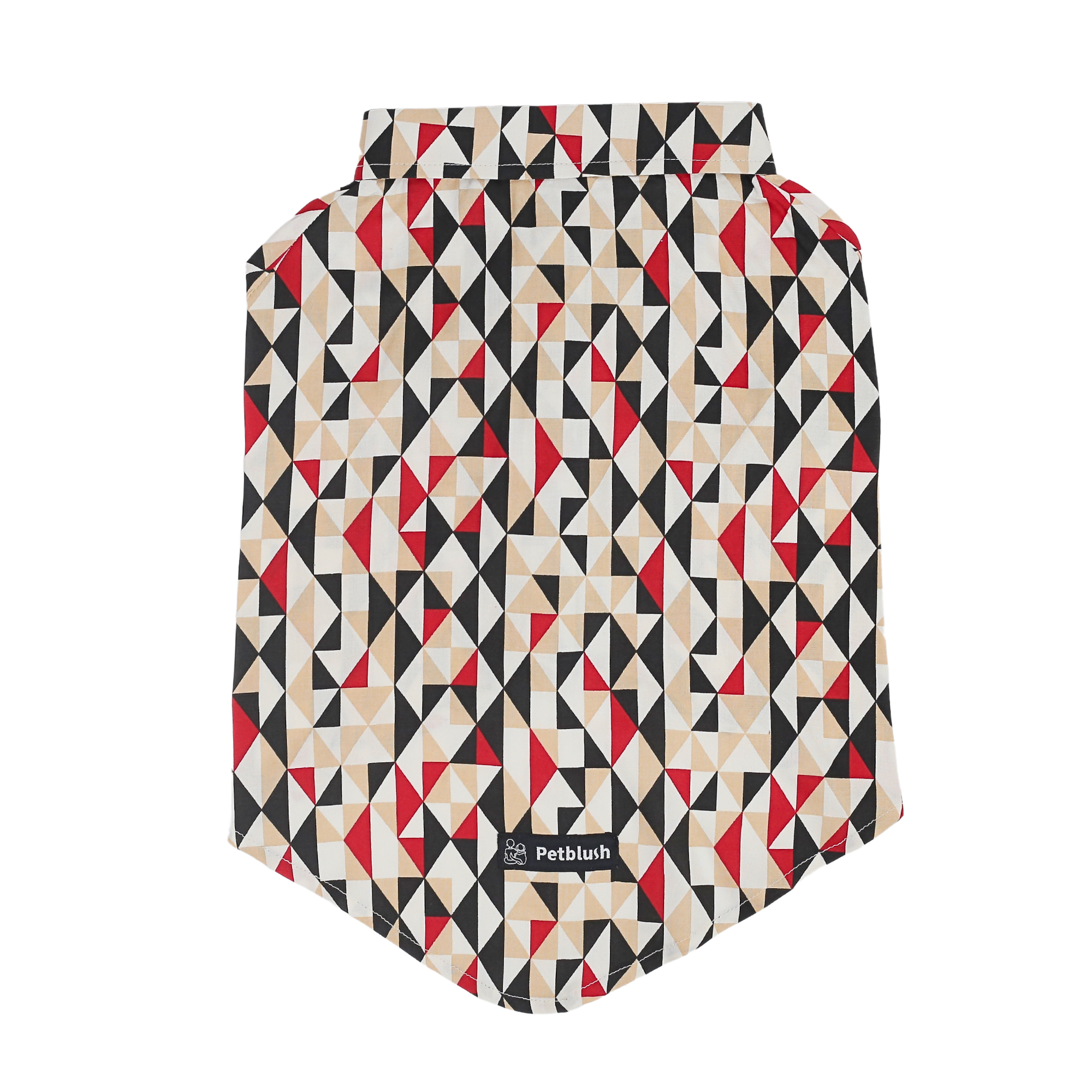 Petblush Geometrical Print Shirt