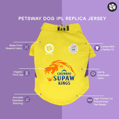 India Cricket Dog Jersey
