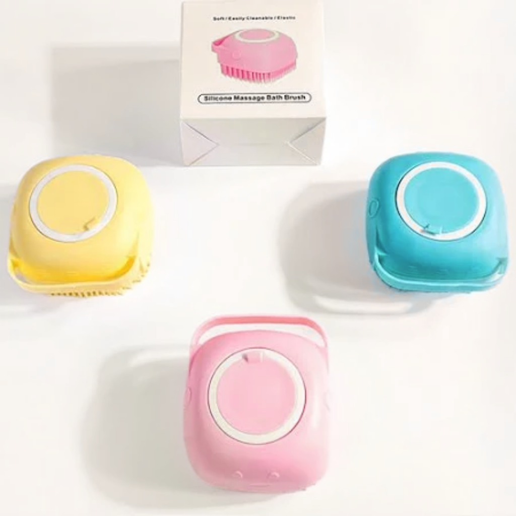 Petblush Pet Bath Brush Perfect For Cat & Dog