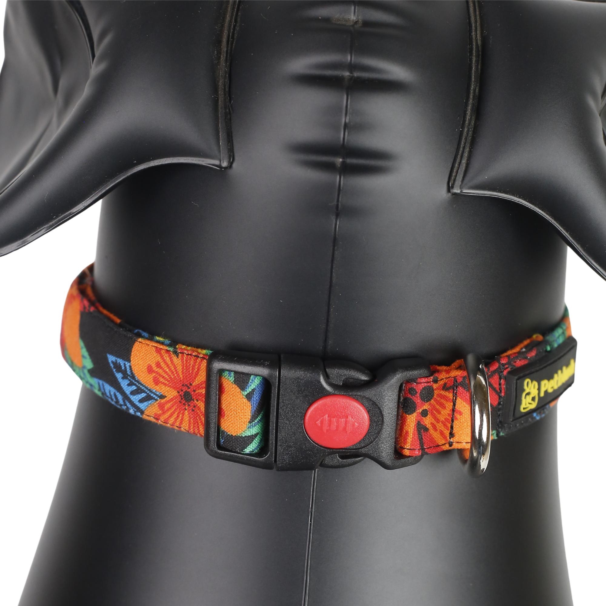 Petblush Hawai Print Bow Collars For Dogs