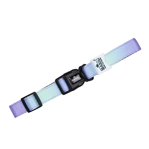 Basil Adjustable Padded Collar for Dogs (Purple/Blue)