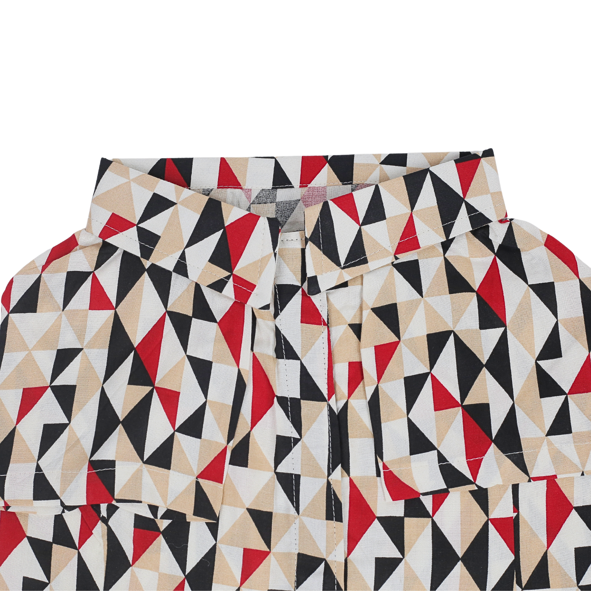 Petblush Geometrical Print Shirt