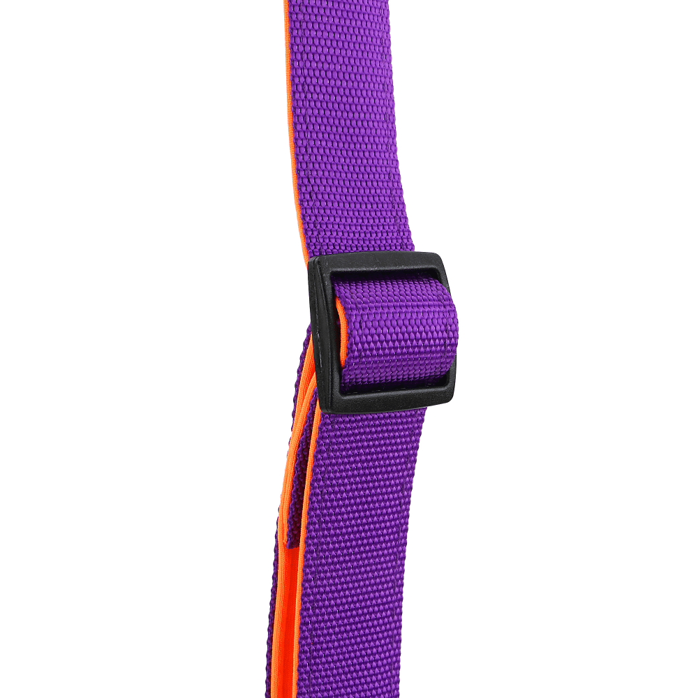 Basil Nylon Padded Collar for Dogs (Purple)