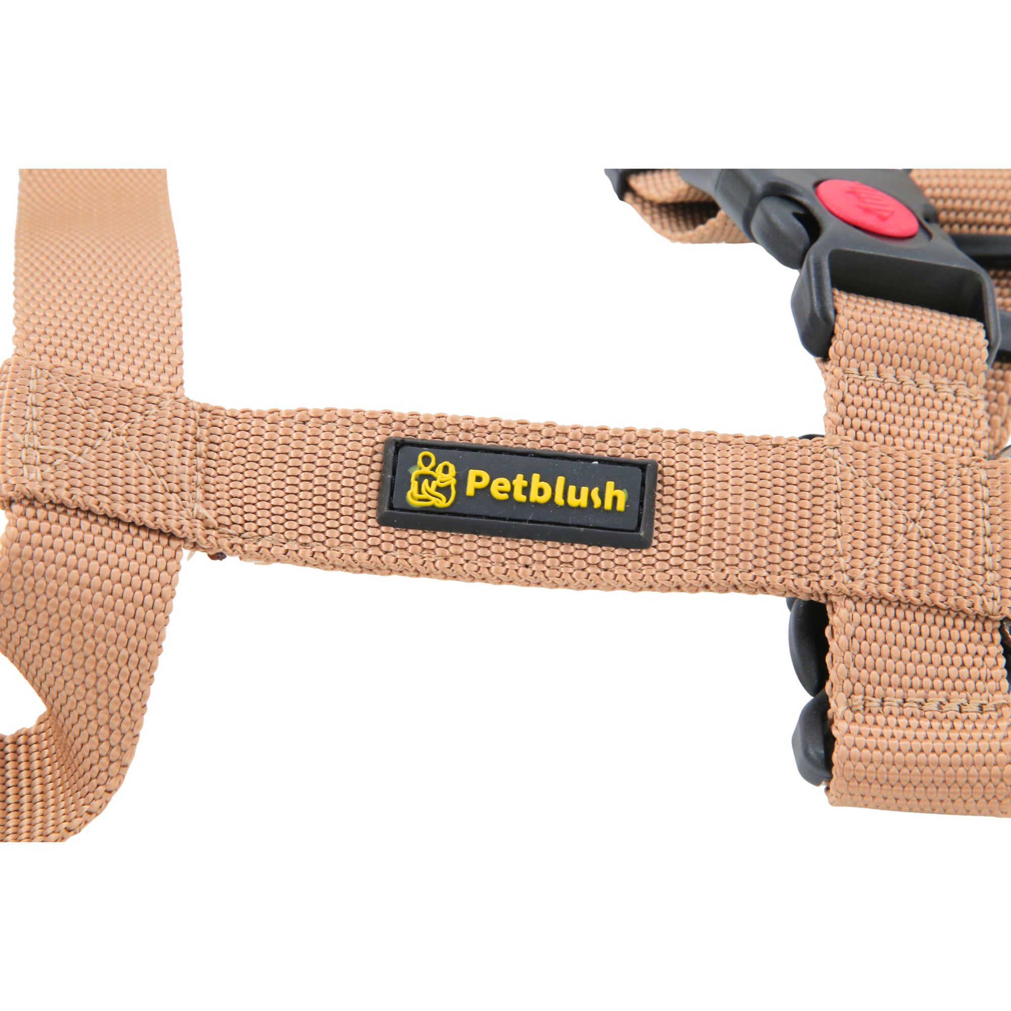 Petblush Premium Solid H Harness with Lock Buckle