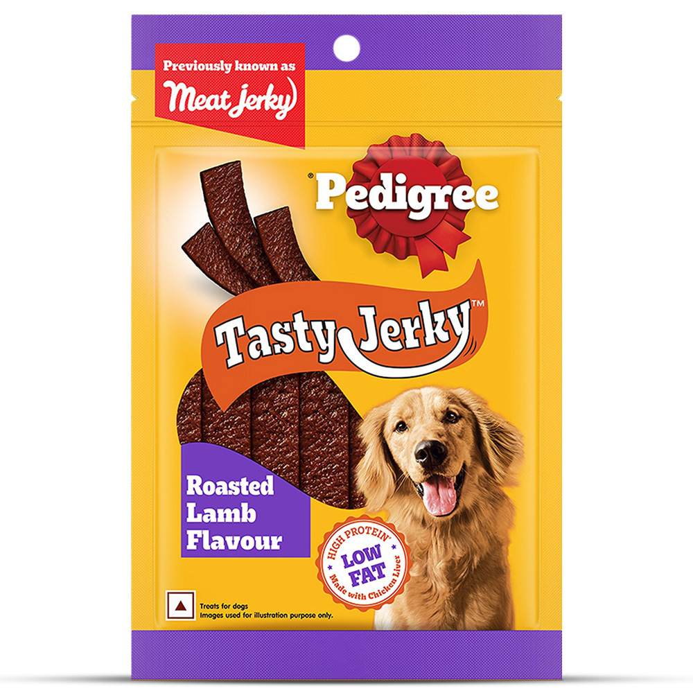 Pedigree Roasted Lamb Tasty Jerky Dog Treat