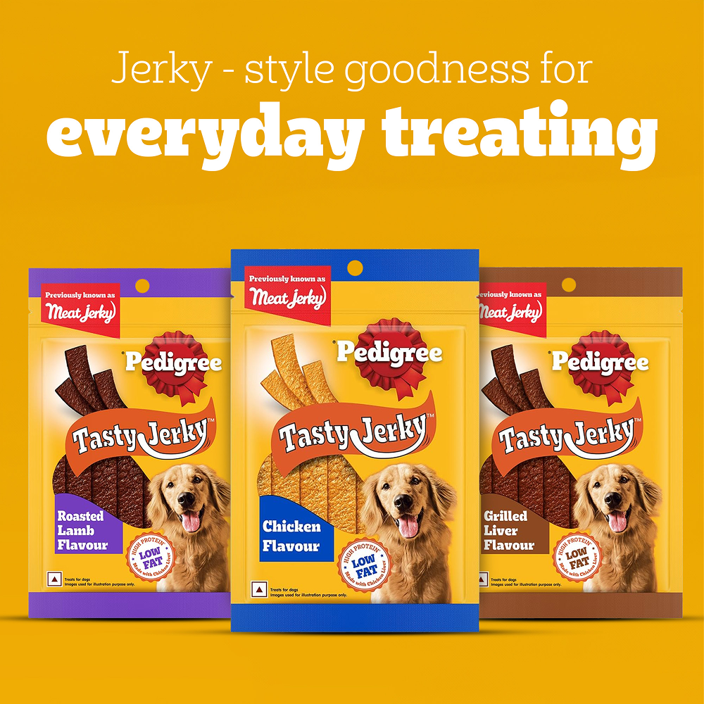 Pedigree Roasted Lamb Tasty Jerky Dog Treat