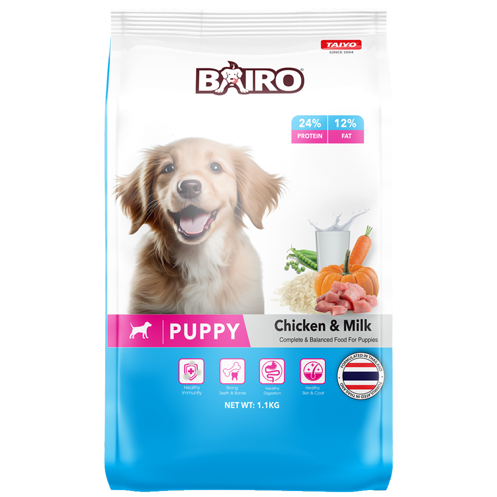 Bairo Puppy Chicken & Milk Dog Food